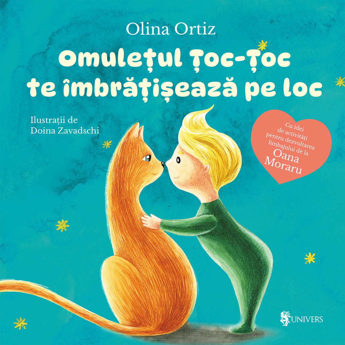 Carte copii - Omulețul Țoc-Țoc te îmbrățișează pe loc,Olina Ortiz