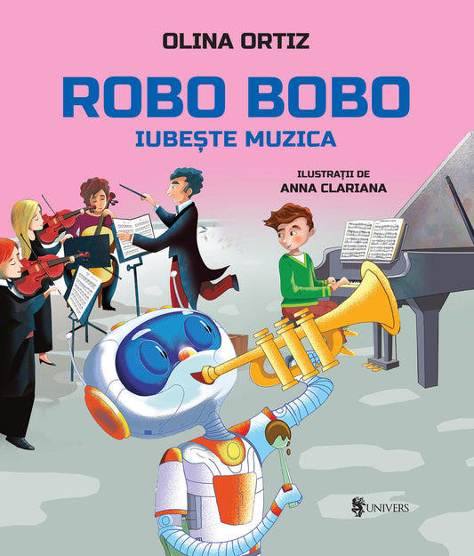 Carte copii - Robo Bobo iubește muzica - vol. 14, Olina Ortiz