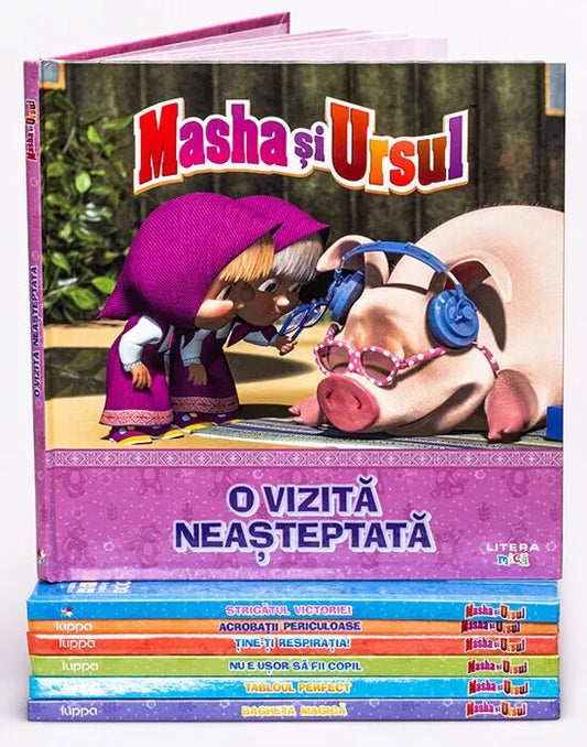 Carte copii - Pachet 7 volume Masha si ursul