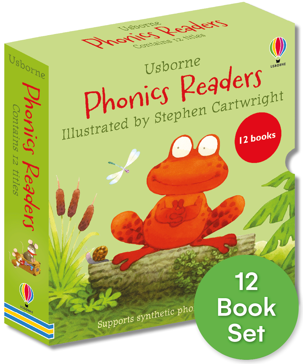 Set cÄƒrÈ›i foneticÄƒ - UsborneÂ Phonics Readers Set, Usborne